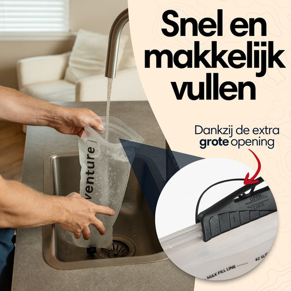 Drinkzak 2L, BPA-vrij