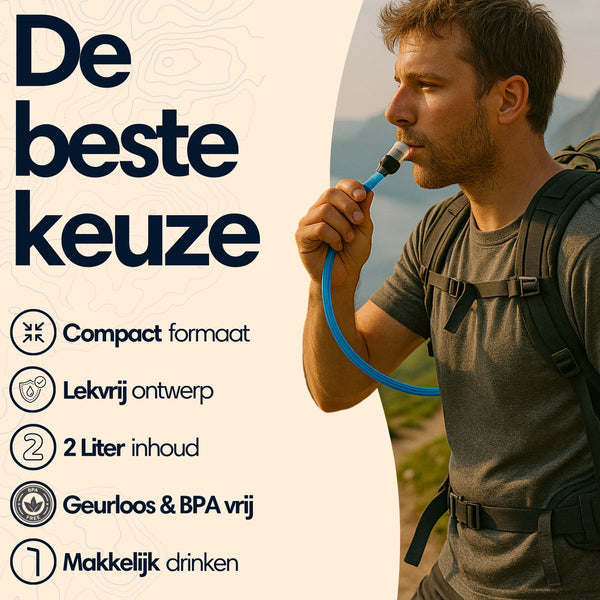Drinkzak 2L, BPA-vrij