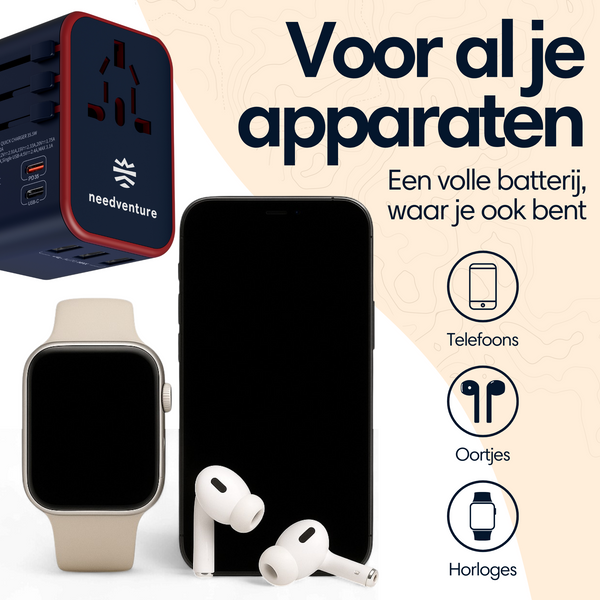 Originele reisadapter