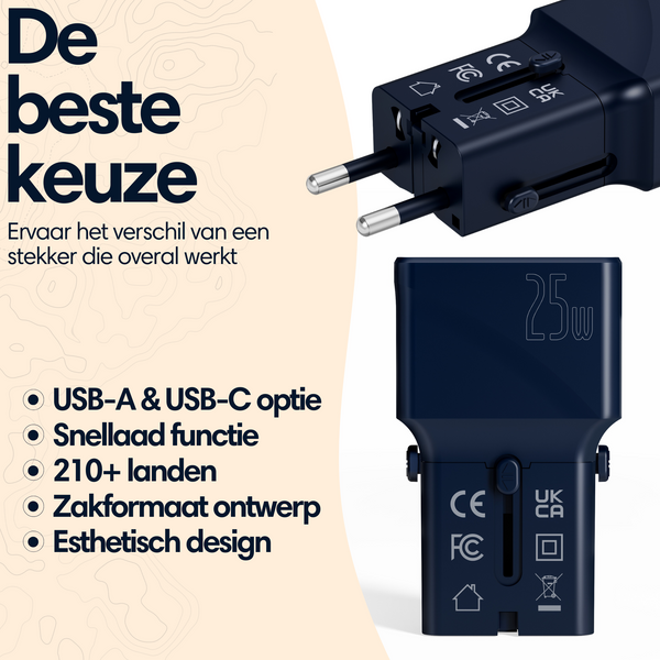 Mini-reisadapter