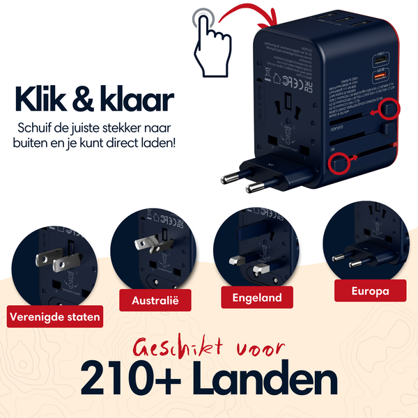 Originele reisadapter
