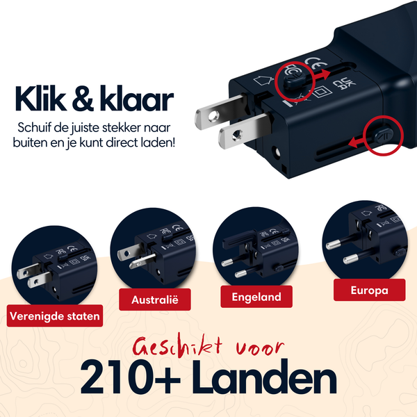 Mini-reisadapter