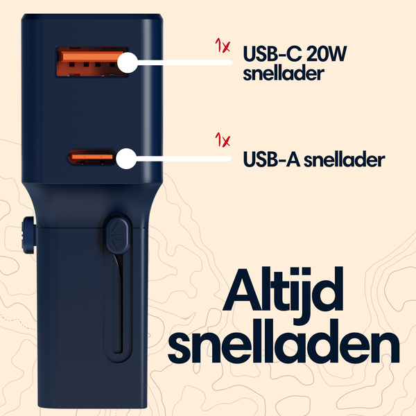 Mini-reisadapter