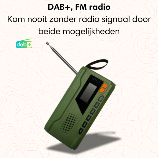Emergency Radio - FM & DAB+