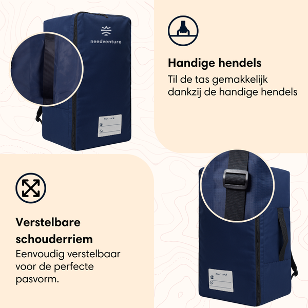 Flightbag for Backpack - Blue