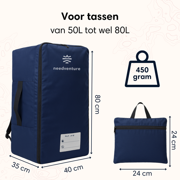 Flightbag for Backpack - Blue