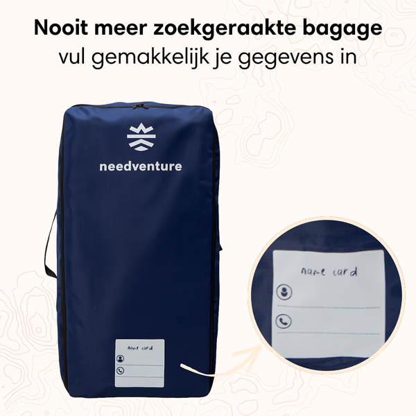 Flightbag for Backpack - Blue