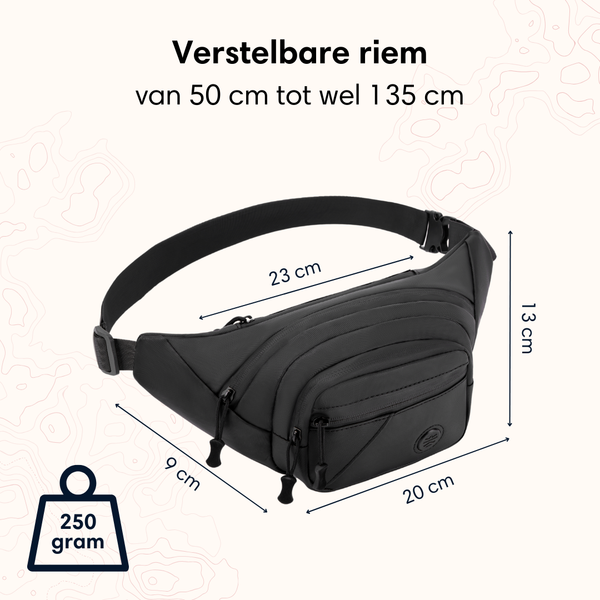 Fanny Pack RFID Block - Black