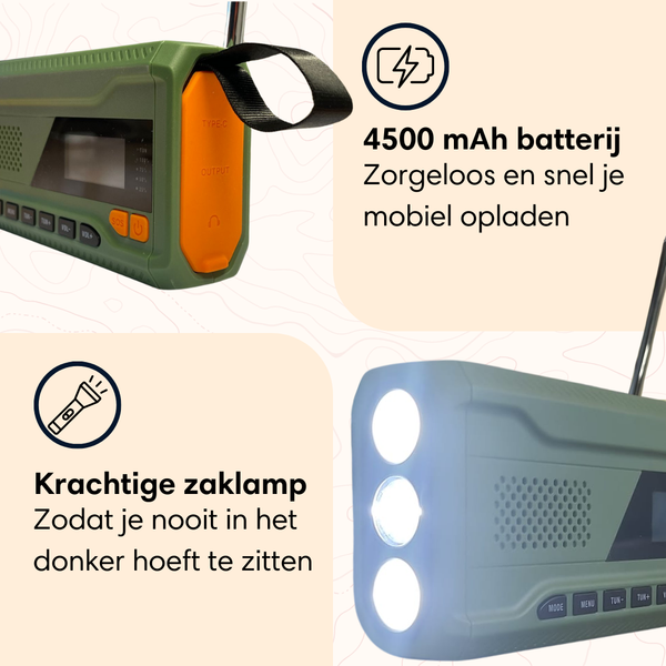 Emergency Radio - FM & DAB+