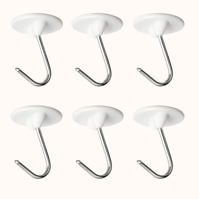 Adhesive Hooks for Mosquito Net - 6pcs
