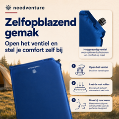 Self Inflating Sleeping Mat - 1 Person