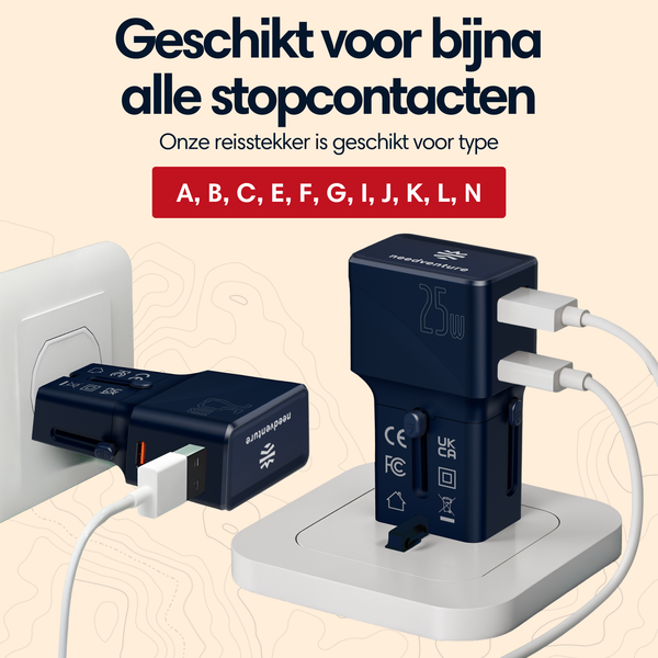 Mini-reisadapter