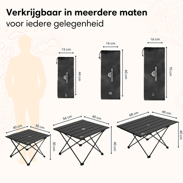 Portable Camping Table - Medium
