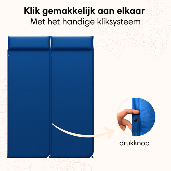 Sleepingmat self-inflating